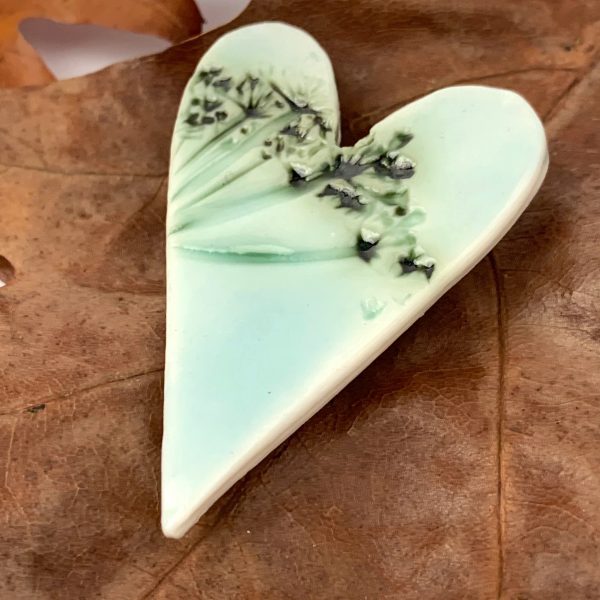 Ceramic Hearts Brooches - Image 2
