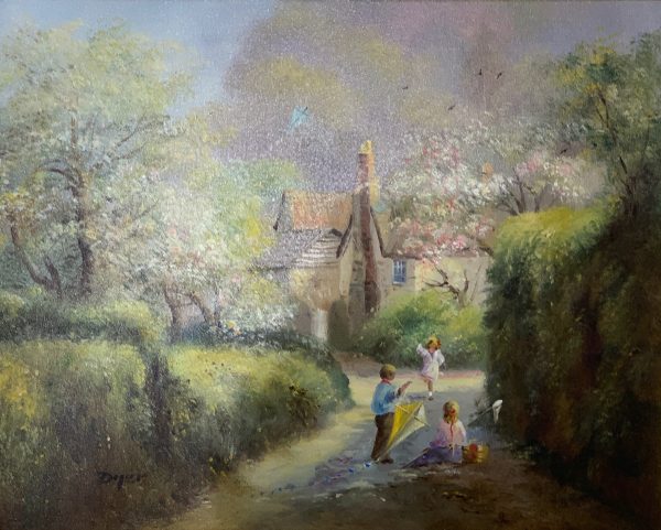 Apple Blossom at Cockington