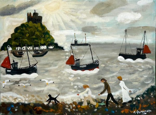 Fishing Boat at St Michael's Mount