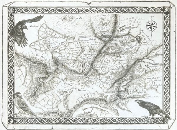 The Walkham Valley: Dartmoor, Map