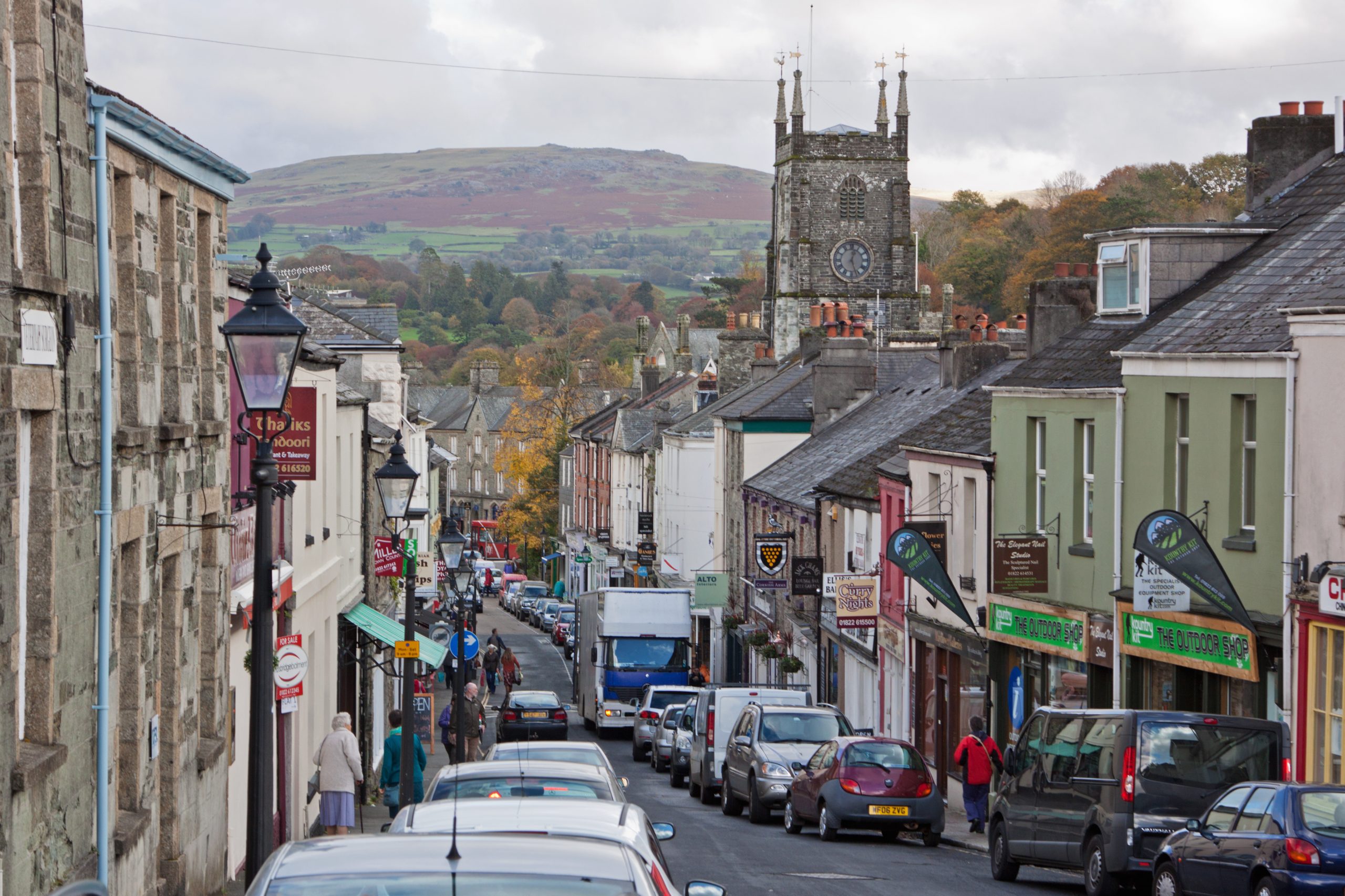 Tavistock, a Devon market town on the edge of Dartmoor