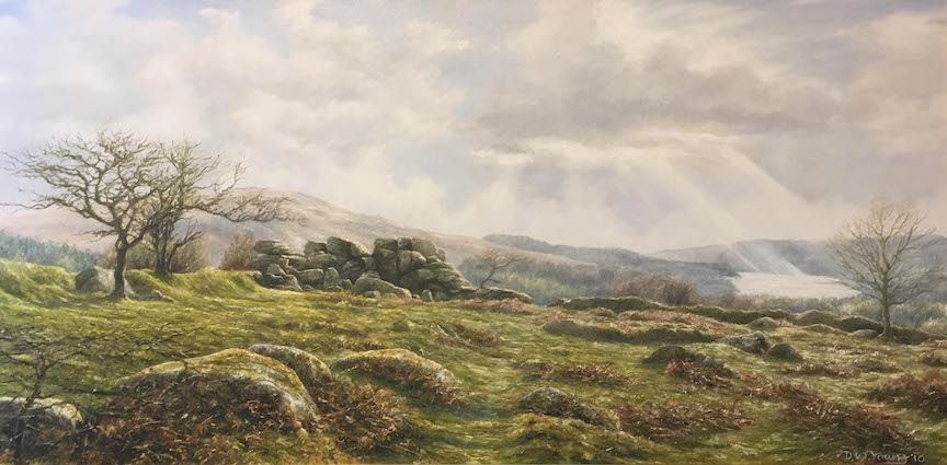 The Dartmoor Artist: a walk and interview with David William Young.